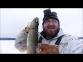 An Afternoon Ice Fishing On Beaver Lake