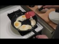 Fried eggs over easy