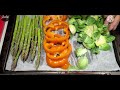How to Make One Pan Roasted Vegetables in 15 minutes
