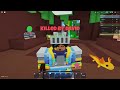Playing Roblox Bedwars With my Cousins (We met a hacker)