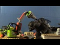 Godzilla Attacks Lego city!! (Bean Dar)