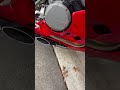 Panigale v2 with toce performance exhaust