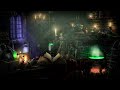 👑 EVIL QUEEN'S CASTLE AMBIENCE | Rain & Fireplace, Cauldron Bubbling Sounds | Snow White ASMR