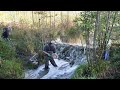 Manual Beaver Dam Removal No.77 - Long And Satisfying Flow Of Water