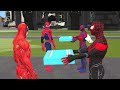 Spiderman with challenge the challenge of going to heaven or going to hell | Game GTA 5 superheroes