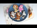 Baking with Bluey | Friends Cookies Decorating 🍪 | Bluey