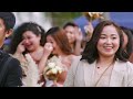 Bride Sings To Groom While Walking Down The Isle | “HE KNOWS” Original Song by Almira Lat (Bride) 🧡