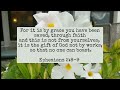 Saved By Grace Through Faith 💕 | Ephesians 2:8-9 #verseoftheday #scripture #bible