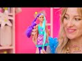 CHÚNG TÔI ĐÃ NHẬN NUÔI MỘT BARBIE 👸💕 Làm đẹp mới cho Búp Bê Barbie || Các DIY nhỏ xinh bởi 123 GO!