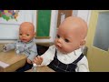 Baby Born Doll Feeding and changing Routine Compilation