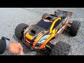 Traxxas XRT. Hard to the Core. Anti body eject mod. M2C lug nuts. Ovonic 6700mah 120c 4s lipo test.