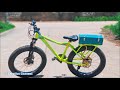 Build a 2WD Electric Bike at home - with Twin 775 Reducer Motor