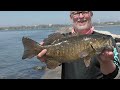 Lake Erie BREAKWALL Fishing (Multiple Species Caught)