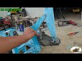 How to make Caterpillar Boom Loader Cat 444F2 1/10 From PVC and steel Part 6