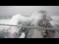 Ship in bad weather northwest of England (2)