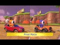 Mario Kart 8 Deluxe 2 Player | Blue Shy guy vs Orange Shy Guy