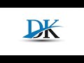 DK Letter Logo Design Use The Pen Tool And Adobeillustrator Logo Design #tutorials #Graphics-Actor