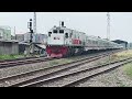 Kencang di Karawang! | Kumpulan Kereta Api Ngebut Melintas di Stasiun Karawang!