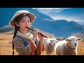 Relaxing Tibetan Flute Music || Eliminate Stress And Calm The Mind, Body Mind Restoration