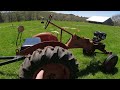 predator powered allis b moves hay with bale buggy