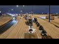 Etobicoke: Raw half-hour footage of 401 blizzard ordeal at Islington overpass 1-17-2022