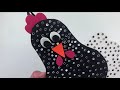 Sensational! How to make chicken dishcloth holder with EVA