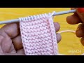 How to knit beautiful edges |knitting