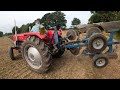 1975 Massey Ferguson 148 2.5 Litre 3-Cyl Diesel Tractor (49 HP) With Ransomes Plough