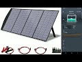 All Powers 200 Watt Folding Solar Panel Review and Solar Test