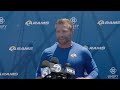 Matthew Stafford & Sean McVay Speak To The Media Following Joint Practice With The Chargers