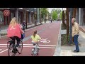 Closed street redesigned with more space for people and green