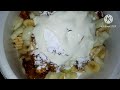 Creamy Fruit Chaat Recipe|| Ramzan 2024 Iftar Special Recipe ||Easy Fruit Chaat Recipe by Amna Bajwa