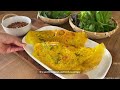 Bánh Xèo | Traditional Vietnamese Crêpes | Home-made Rice Batter | ASMR | Relaxing Cooking