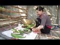 Harvesting Bananas Goes To Market Sell - Sugar with Fried Bananas | Le Thi Dung.