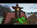 Minecraft Tutorial - How to Build a Copper Roof Starter Survival Base