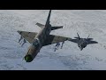 F-22 Raptor + Entire B-2 Spirit Fleet Vs North Korean Air Force | F-22 Raptor | DCS |