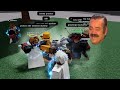 Weakest Dummy uses ADMIN GOJO MOVESET in Roblox The Strongest Battlegrounds