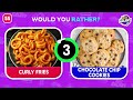 Would You Rather - SAVORY Vs SWEET Edition 🍕🍫 Quiz Galaxy