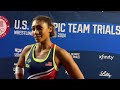 Kennedy Blades after winning Challenge Tournament at Olympic Trials