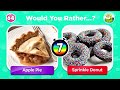 Would You Rather...? JUNK FOOD vs HEALTHY FOOD 🍟🥗 Quiz Kingdom
