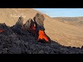 Lava King Crash 💥 #Fagradalsfjall Volcano, #Iceland