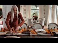 🍁Fall Decorate with me | 2023 Fall Decorating Ideas | Cozy Fall Dining Table  Decor | Fall Decor