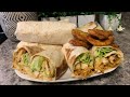 How to make delicious chicken wrap😋😋😋