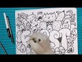 DOODLE ART | FIRST! How to draw Doodles #drawing #new #cartoon