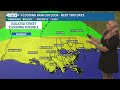 New Orleans Weather: Scattered rain and storms Monday and Tuesday