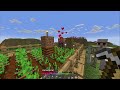 Minecraft - START A NEW WORLD #2 - (Upgrade Farms and Moving Villagers)