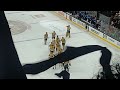 Golden Knights -Jets end of game 2. 4/20/23