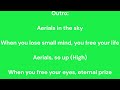 Aerials by System of a Down lyrics