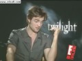 Robert Pattinson calls Stephenie Meyer Crazy