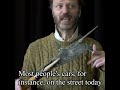 How rough were medieval weapons?
